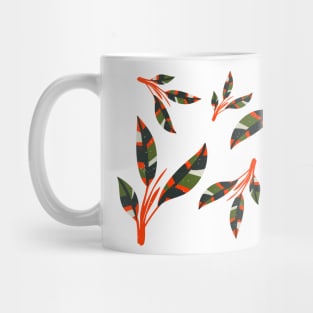 Tropical leaves Mug